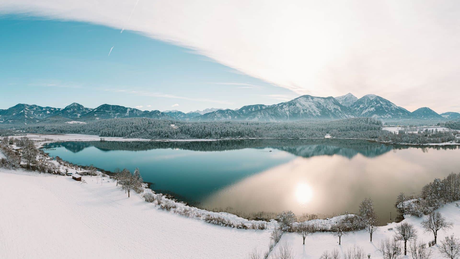 Winter vacation at Lake Turnersee in Carinthia apartment