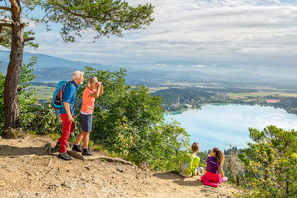 Angebote für den Familienurlaub in Kärnten am Turnersee - Großeltern mit Enkerl Urlaub