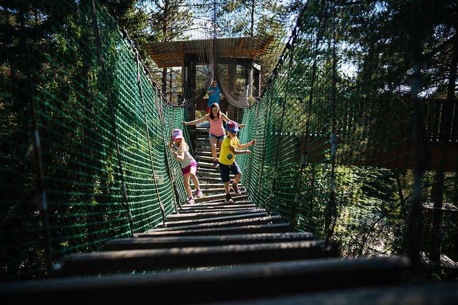 Familienurlaub am Turnersee, Familienurlaub in Kärnten Walderlebniswelt