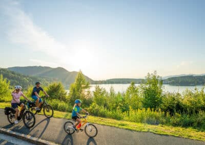 Familien Radurlaub am Klopeiner See